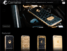 Tablet Screenshot of caimania.com